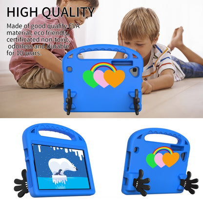 For Samsung Galaxy Tab A 8.0 2019 Love Small Palm Holder EVA Tablet Case(Blue) by bashfashion