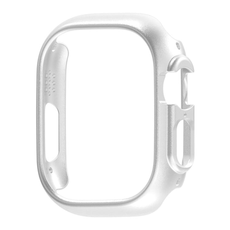 For Apple Watch Ultra 3 / 2 / 1 49mm PC Hollow Electroplating Protective Case(Silver) by bashfashion