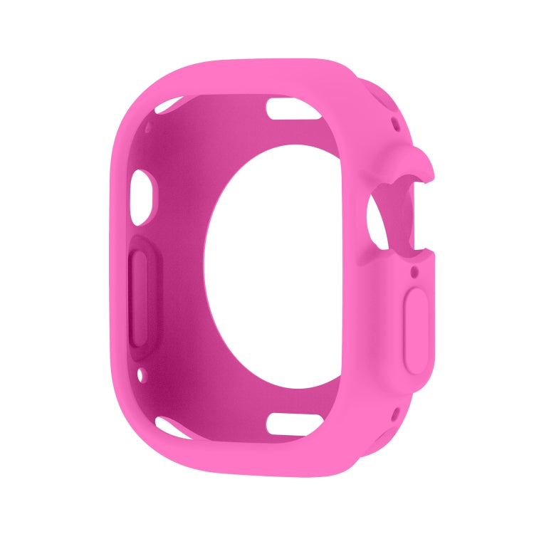 For Apple Watch Ultra 3 / 2 / 1 49mm Candy TPU Protective Case(Pink) by bashfashion