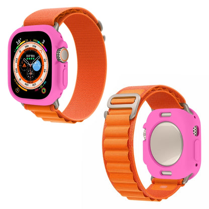 For Apple Watch Ultra 3 / 2 / 1 49mm Candy TPU Protective Case(Pink) by bashfashion