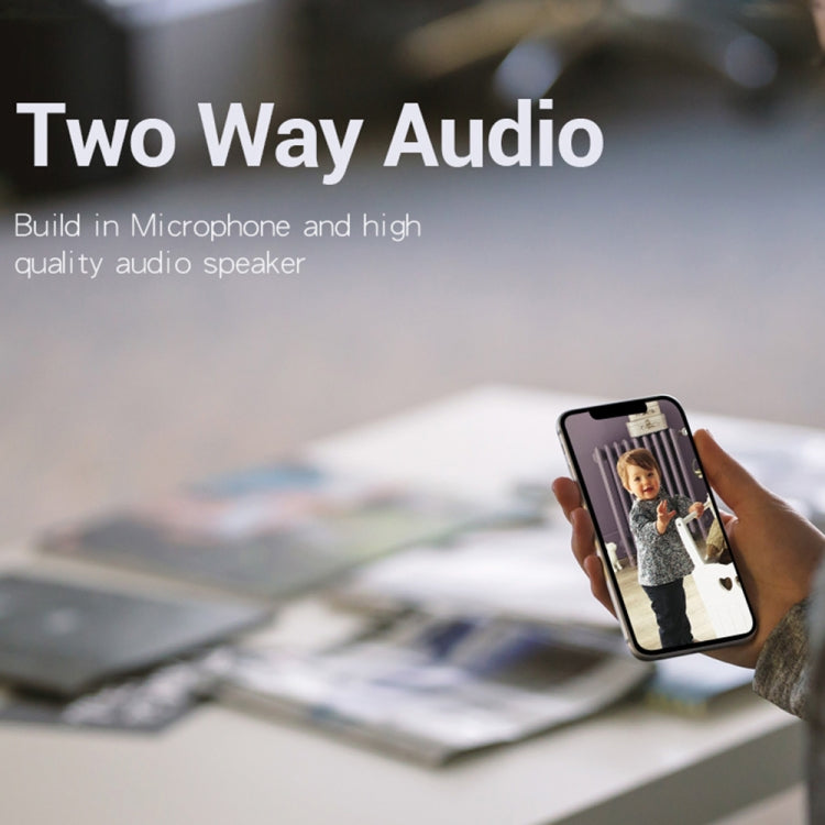 ESCAM QF006 3MP 1296P HD Indoor Wireless PTZ IP Camera IR Night Vision AI Humanoid Detection Home Security CCTV Monitor, Plug Type:US Plug(White) by ESCAM