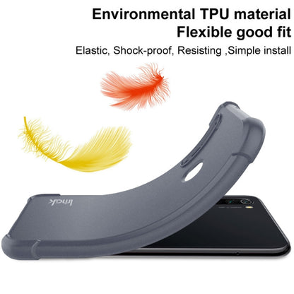 For iPhone 14 Pro imak Shockproof Airbag TPU Phone Case(Matte Black) by imak