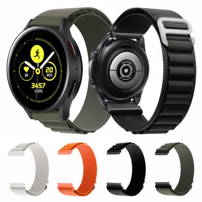 For Huawei Watch GT2 / GT3 Pro / GT Runner 22mm Universal Nylon Loop Watch Band(White) by bashfashion