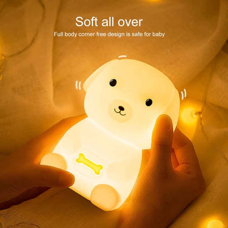 LED Colorful Silicone Sensor Night Light, Specification:Warm Light + Colorful by bashfashion