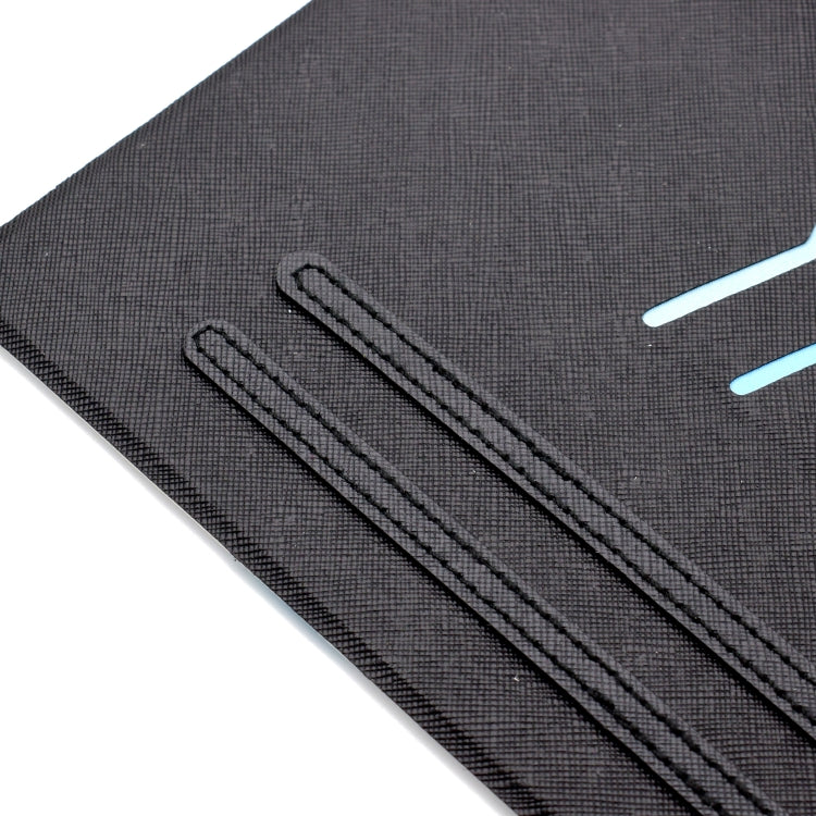 Electric Pressed Left Right Flat Feather Case with Sleep Function Pen Cover & Card Slot & Holder(Arctic Fox) by bashfashion