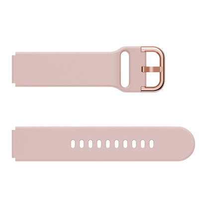 For Huawei Fit Mini Color Buckle Silicone Watch Band(Pink) by bashfashion