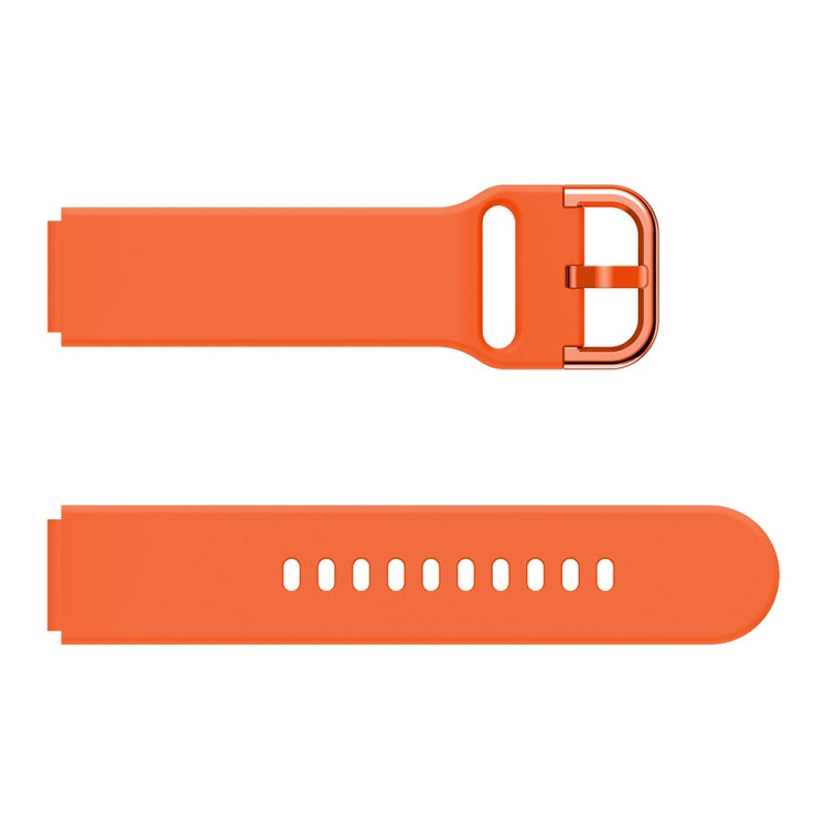 For Huawei Fit Mini Color Buckle Silicone Watch Band(Orange) by bashfashion