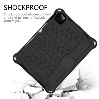 For iPad 2025 / 2022 Honeycomb Design EVA + PC Anti Falling Tablet Protective Case(Black) by bashfashion