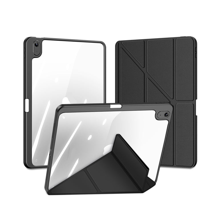 For iPad 2025 / 2022 DUX DUCIS Magi Series Smart Leather Tablet Case(Black) by DUX DUCIS