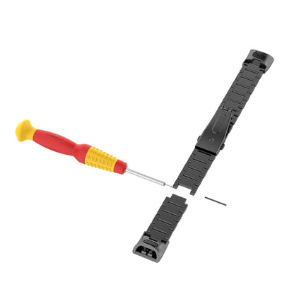 For Huawei Band 4 Pro (TER-B29S) / Band 3 Pro (TER-B29) / Band 3 (TER-B09) Three Beads Steel Wrist Strap Watchband(Silver) by bashfashion