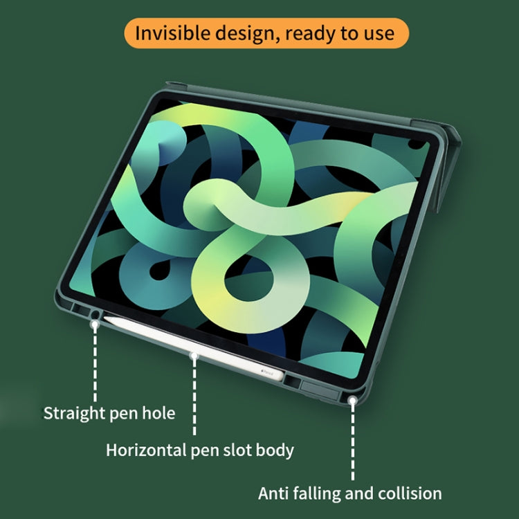 Acrylic 2 in 1 Y-fold Smart Leather Tablet Case For iPad mini 5 / 4(Ice White) by bashfashion