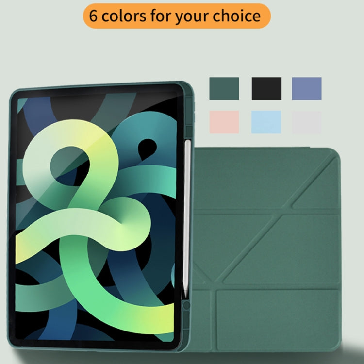 Acrylic 2 in 1 Y-fold Smart Leather Tablet Case For iPad mini 5 / 4(Ice White) by bashfashion