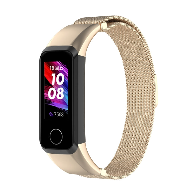 For Huawei Band 4 (ADS-B29) / Honor Band 5i (CRS-B19S) Milan Wrist Strap Watchband(Champagne) by bashfashion
