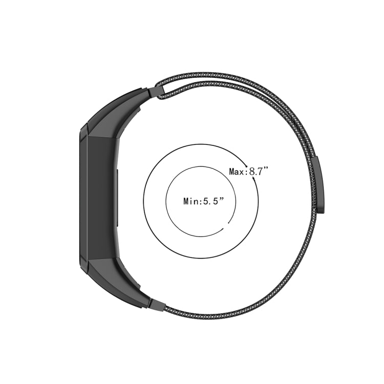 For Huawei Band 4 (ADS-B29) / Honor Band 5i (CRS-B19S) Milan Wrist Strap Watchband(Champagne) by bashfashion