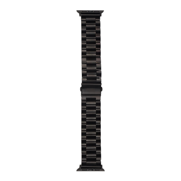 Strains Metal Watch Band For Apple Watch Series 8&7 41mm / SE 2&6&SE&5&4 40mm / 3&2&1 38mm(Black) by bashfashion