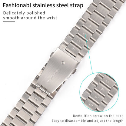 Strains Metal Watch Band For Apple Watch Series 8&7 41mm / SE 2&6&SE&5&4 40mm / 3&2&1 38mm(Blue) by bashfashion