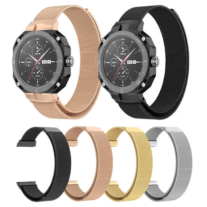 For Huawei Watch GT Cyber Milanese Watch Band(Black) by bashfashion
