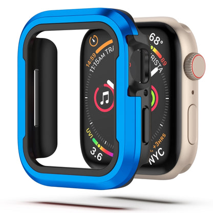 For Apple Watch Ultra 3 / 2 / 1 49mm Aluminum Alloy + TPU 2 in 1 Protective Case(Blue) by bashfashion