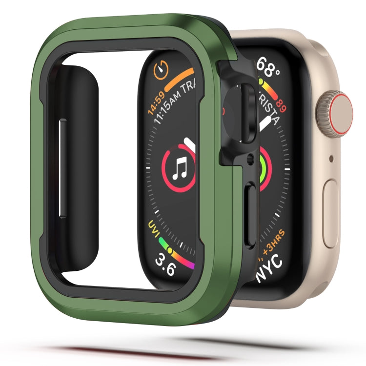 For Apple Watch Ultra 3 / 2 / 1 49mm Aluminum Alloy + TPU 2 in 1 Protective Case(Green) by bashfashion