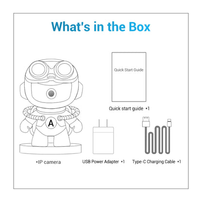 ESCAM PT211 Motion Detection & Tracking 2MP Sound Alarm Cloud Storage Two-way Audio Night Vision WiFi Camera, Plug Type:EU Plug by ESCAM