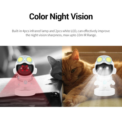 ESCAM PT211 Motion Detection & Tracking 2MP Sound Alarm Cloud Storage Two-way Audio Night Vision WiFi Camera, Plug Type:EU Plug by ESCAM