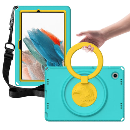For Samsung Galaxy Tab A8 10.5 2021 EVA + PC Shockproof Tablet Case with Waterproof Frame(Glacier Green) by bashfashion
