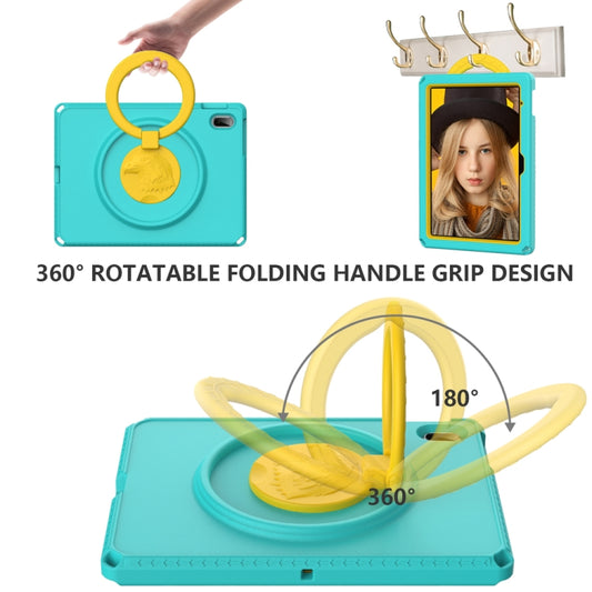 For iPad 2025 / 2022 EVA + PC Shockproof Tablet Case with Waterproof Frame(Glacier Green) by bashfashion