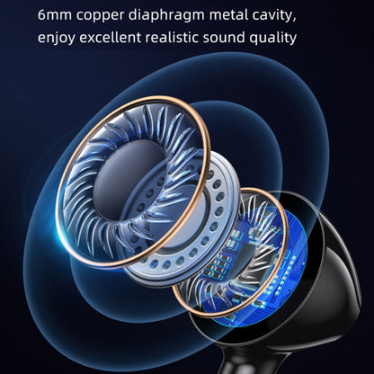 USAMS US-SJ594 EP-47 3.5mm In-Ear Wired Earphone, Length: 1.2m(Black) by USAMS