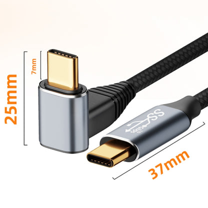 For Steam Deck Gen2 100W USB-C/Type-C Male to USB-C/Type-C Male Stereo Curved Data Cable, Length:1.5m by bashfashion