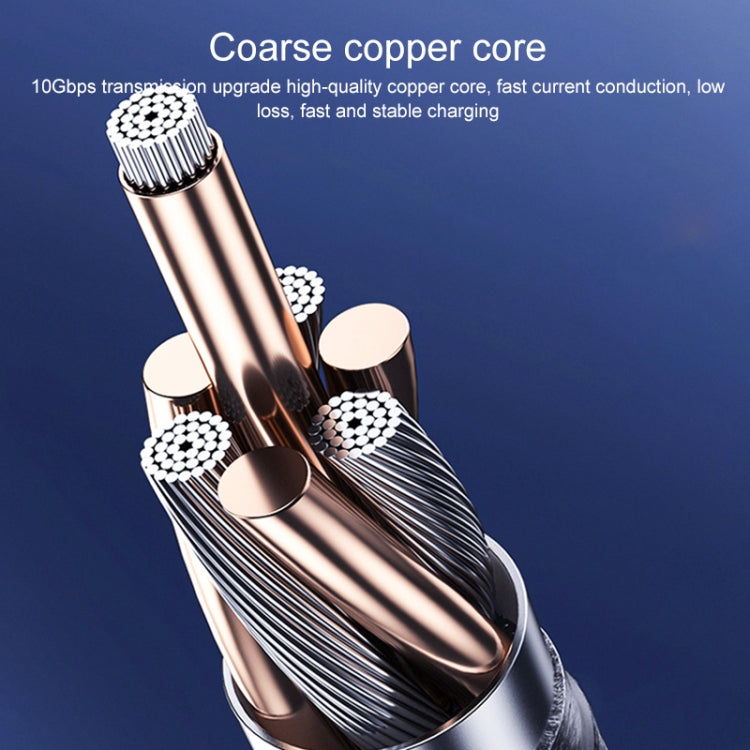 For Steam Deck Gen2 100W USB-C/Type-C Male to USB-C/Type-C Male Stereo Curved Data Cable, Length:1.5m by bashfashion