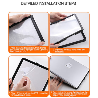 For Samsung Galaxy Tab A7 10.4 360 Full Body Shockproof Tablet Case(Black) by bashfashion