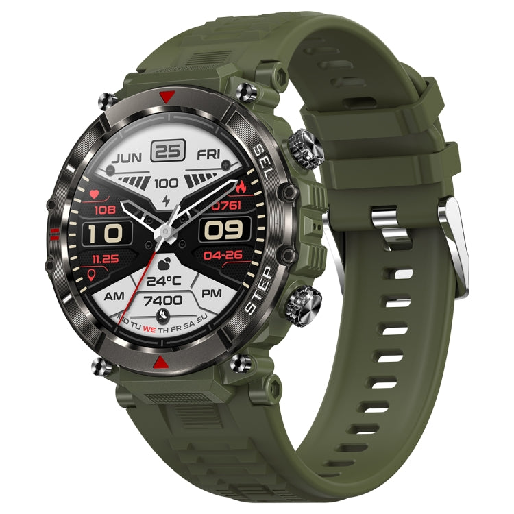 CF11 1.39 inch Waterproof Smart Sports Wristband Support Heart Rate Monitoring / Blood Pressure Monitoring(Green) by bashfashion