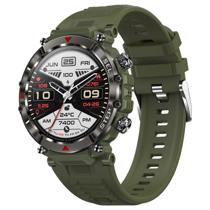 CF11 1.39 inch Waterproof Smart Sports Wristband Support Heart Rate Monitoring / Blood Pressure Monitoring(Green) by bashfashion