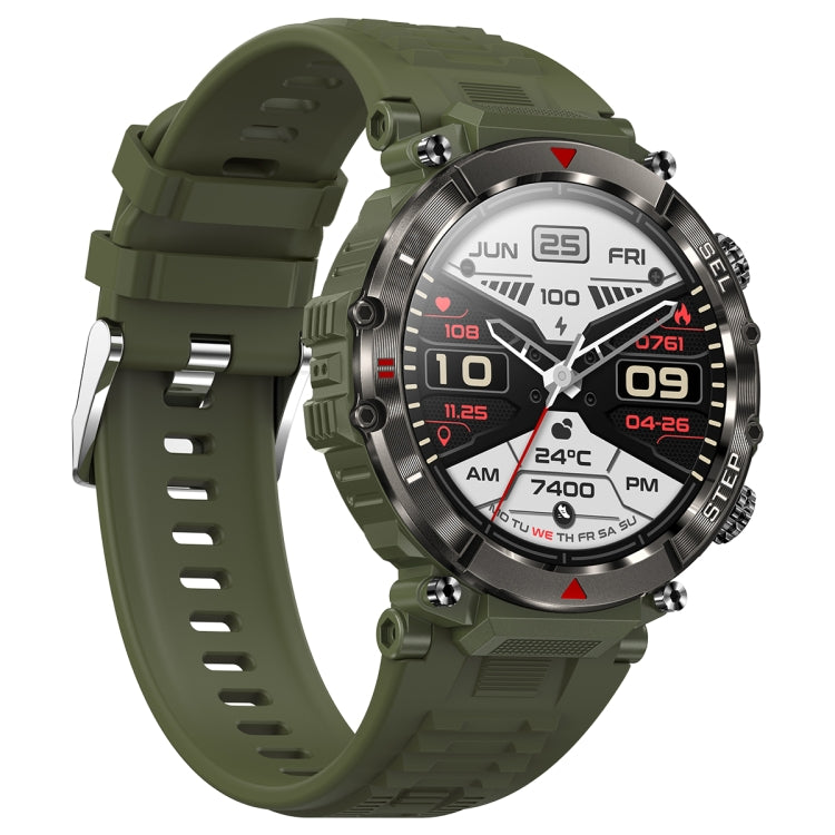 CF11 1.39 inch Waterproof Smart Sports Wristband Support Heart Rate Monitoring / Blood Pressure Monitoring(Green) by bashfashion