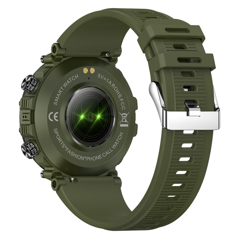 CF11 1.39 inch Waterproof Smart Sports Wristband Support Heart Rate Monitoring / Blood Pressure Monitoring(Green) by bashfashion