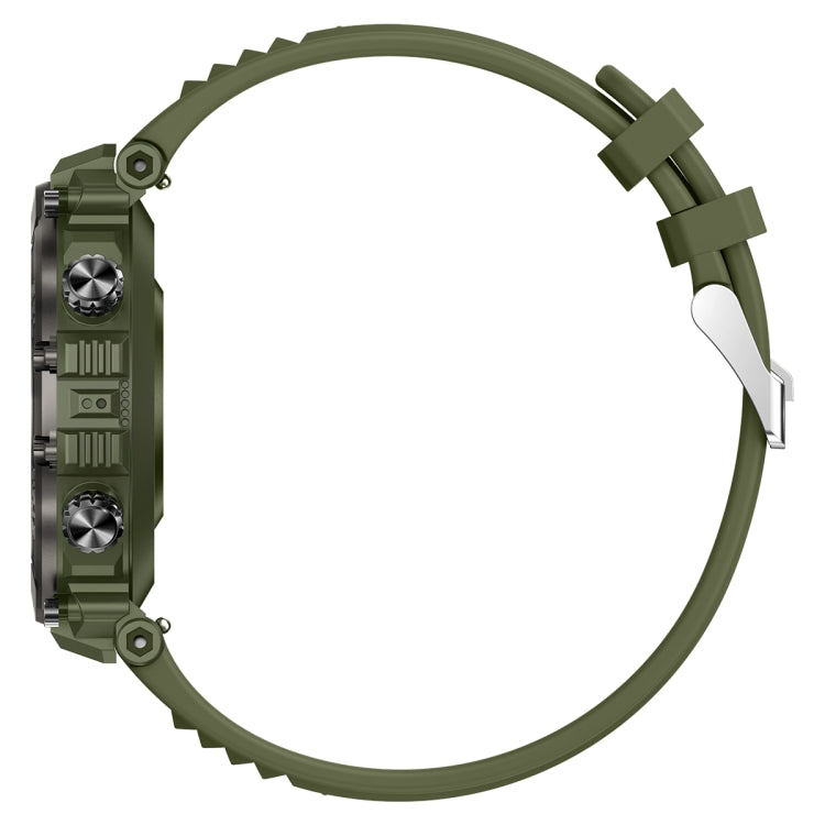 CF11 1.39 inch Waterproof Smart Sports Wristband Support Heart Rate Monitoring / Blood Pressure Monitoring(Green) by bashfashion