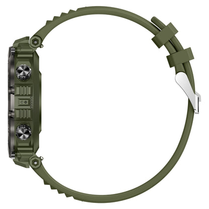 CF11 1.39 inch Waterproof Smart Sports Wristband Support Heart Rate Monitoring / Blood Pressure Monitoring(Green) by bashfashion