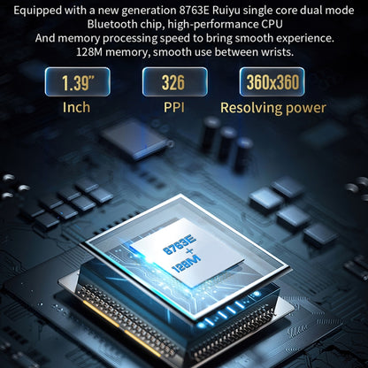 CF11 1.39 inch Waterproof Smart Sports Wristband Support Heart Rate Monitoring / Blood Pressure Monitoring(Green) by bashfashion