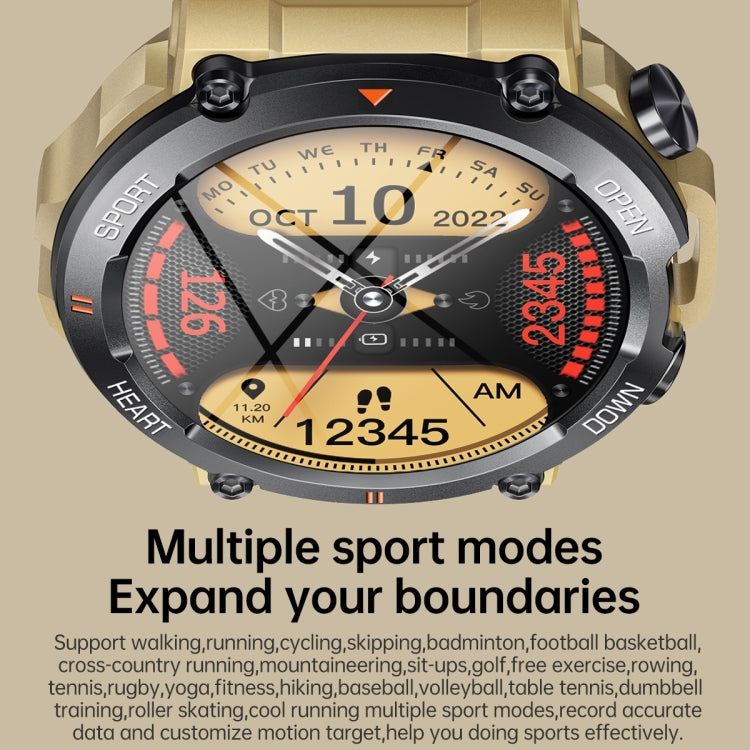 K56 Pro 1.39 inch Smart Silicone Strap Wristband Support Heart Rate Monitoring / Blood Pressure Monitoring(Black) by bashfashion