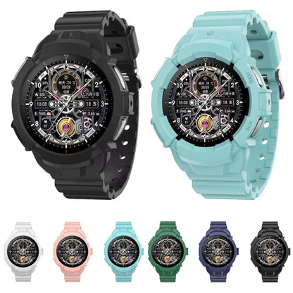 For Samsung Galaxy Watch5 Pro 45mm Silicone Sport Solid Color Watch Band(White) by bashfashion