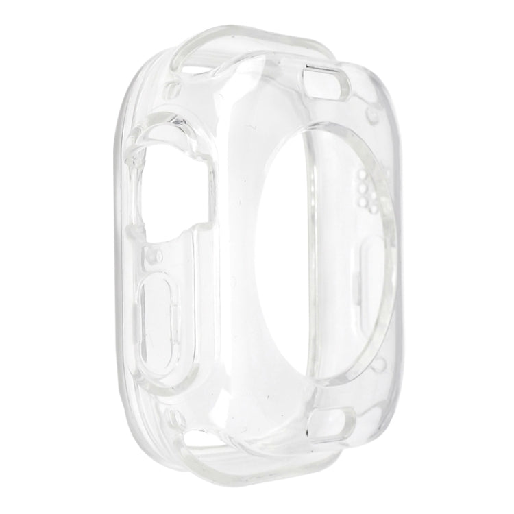 For Apple Watch Ultra 3 / 2 / 1 49mm Glacier Jelly Clear TPU Case Watch Band(Transparent) by bashfashion