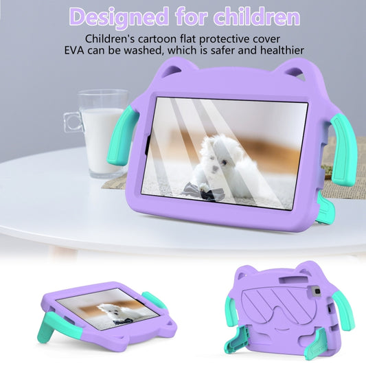 For Samsung Galaxy Tab A7 Lite 8.7 T220 / T225 Ice Baby EVA Shockproof Hard PC Tablet Case(Light Purple) by bashfashion