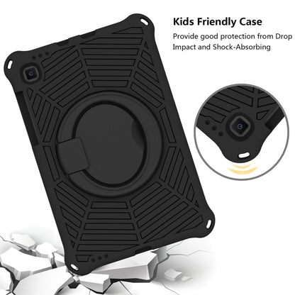 For Samsung Galaxy Tab S6 Lite P610 Spider King Silicone Protective Tablet Case(Black) by bashfashion