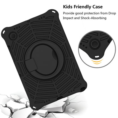 For Samsung Galaxy Tab A8 10.5 X205 / X200 Spider King Silicone Protective Tablet Case(Black) by bashfashion