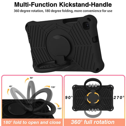 For Samsung Galaxy Tab A 8 SM-T290 Spider King Silicone Protective Tablet Case(Black) by bashfashion
