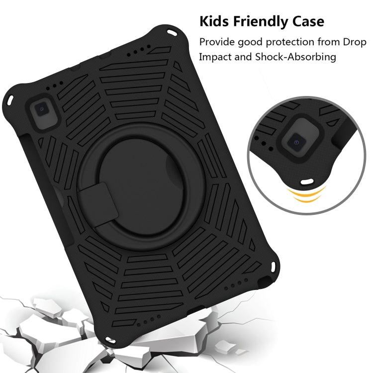 For Samsung Galaxy Tab S6 10.5 2019 SM-T860/T865 Spider King Silicone Protective Tablet Case(Black) by bashfashion