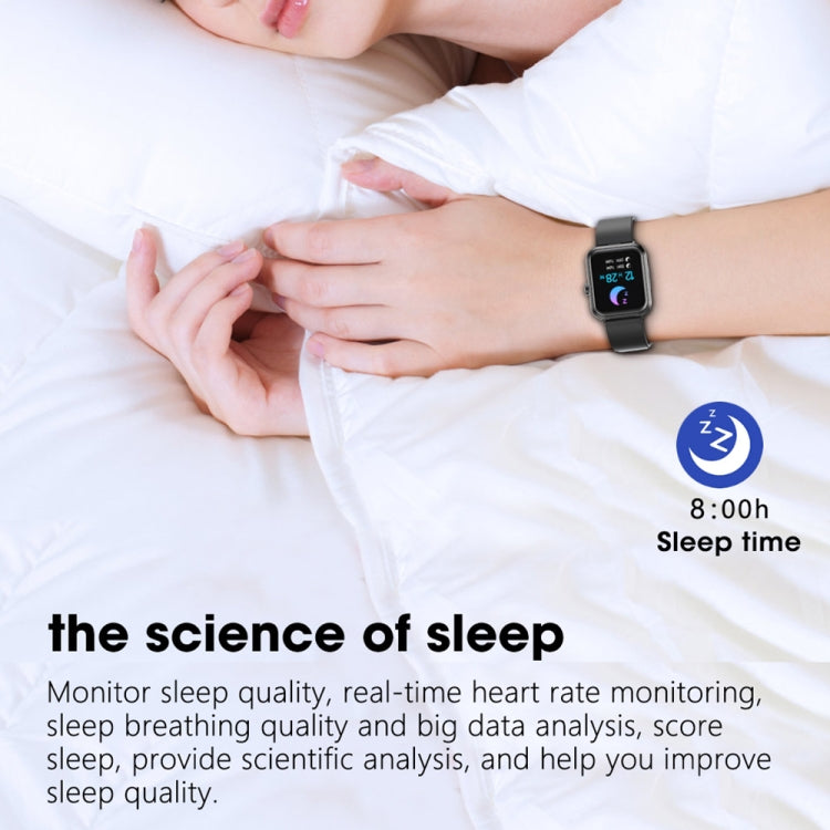 S6 TWS Earphone 1.91 inch Smart Bracelet Support Bluetooth Call / Health Monitoring(Black) by bashfashion