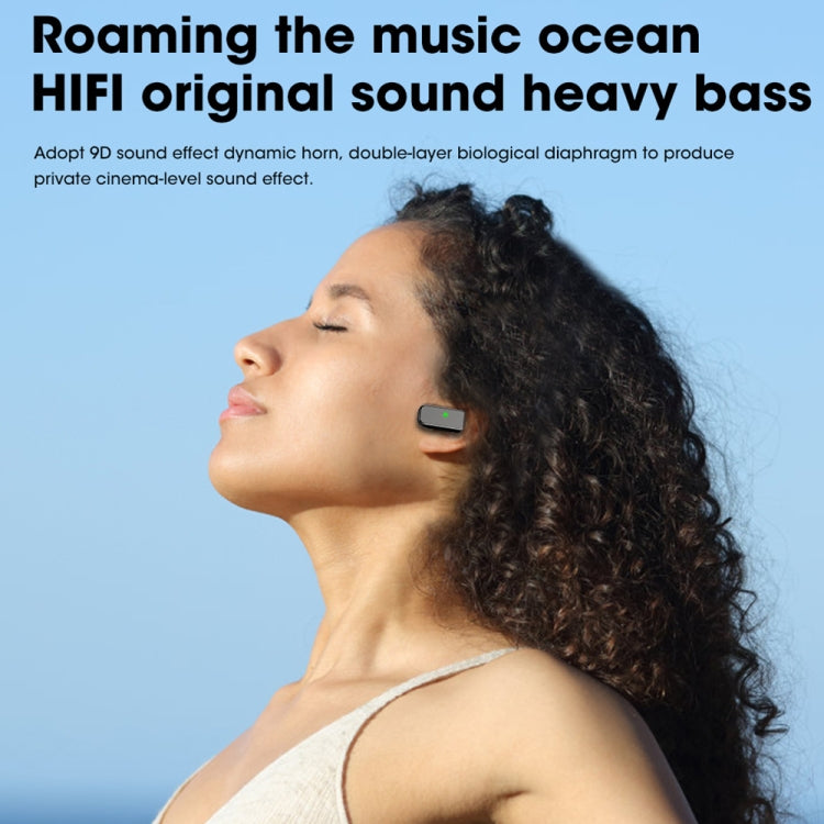 S6 TWS Earphone 1.91 inch Smart Bracelet Support Bluetooth Call / Health Monitoring(Black) by bashfashion