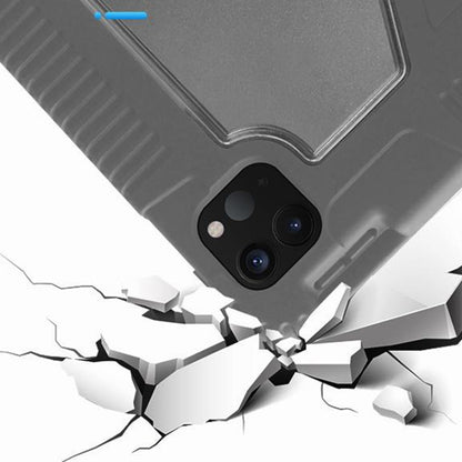 For iPad Pro 12.9 inch 2022 / 2021 / 2020 Mutural Horizontal Flip PC + TPU + PU Leather Tablet Case with Holder & Pen Slot(Rose Gold) by Mutural