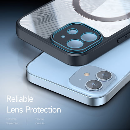 For iPhone 12 DUX DUCIS Aimo Series Frosted Feel Phone Case(Black) by DUX DUCIS